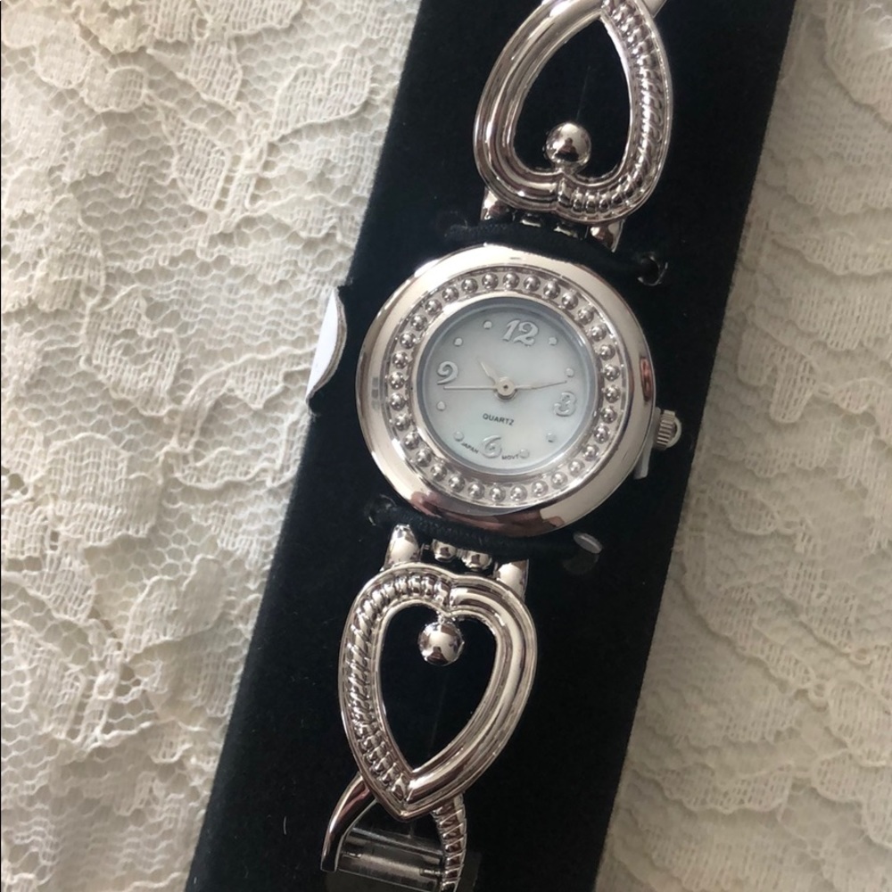 Textured Heart Expansion Watch